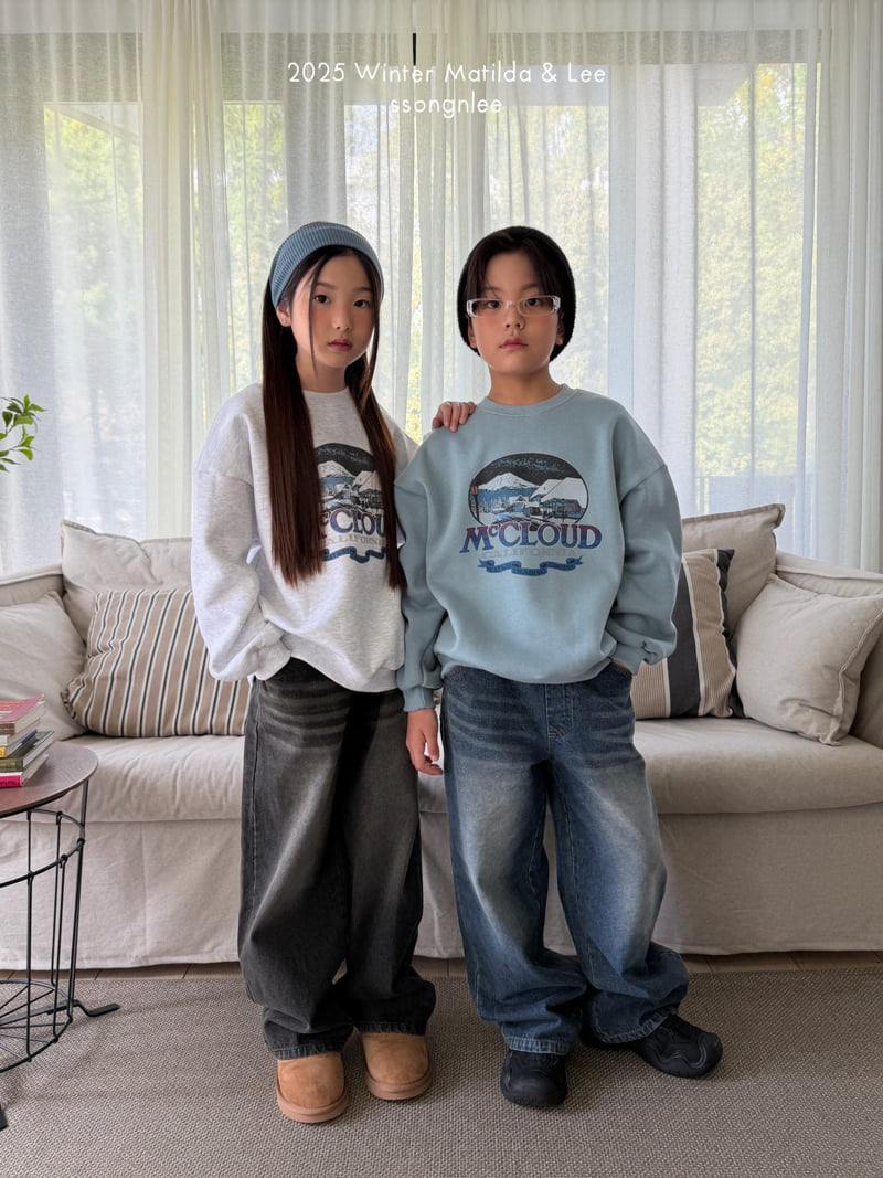 Matilda & Lee - Korean Children Fashion - #kidsshorts - McCloud Sweatshirt - 3