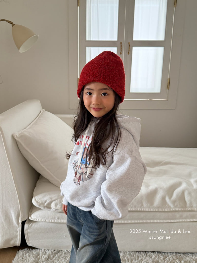 Matilda & Lee - Korean Children Fashion - #kidsshorts - Lucky Happy Hoodie - 9