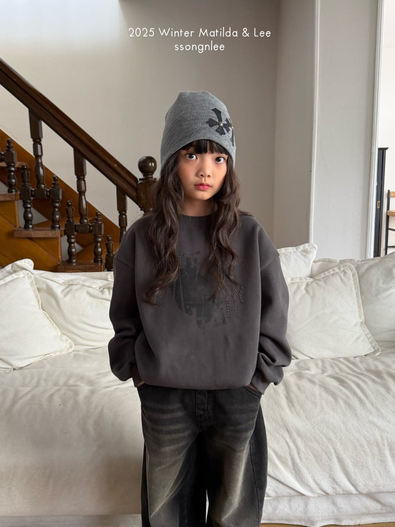 Matilda & Lee - Korean Children Fashion - #kidsshorts - Cubic Heart Sweatshirt - 12