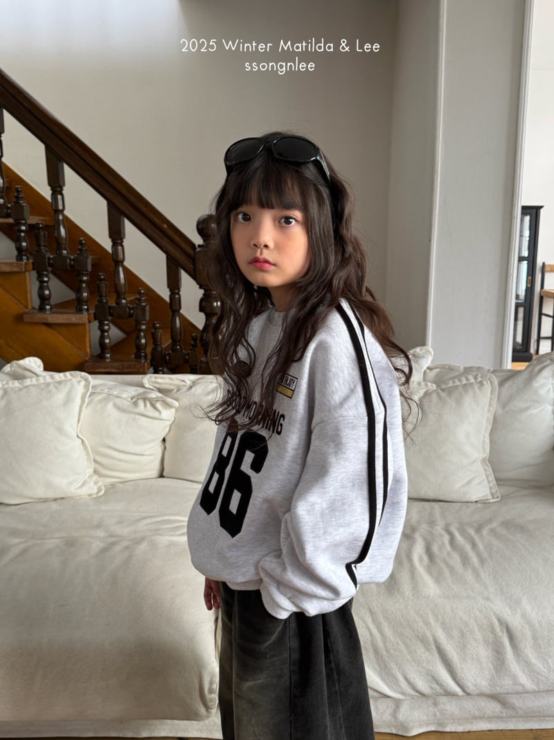 Matilda & Lee - Korean Children Fashion - #kidsshorts - Retro 86 Sweatshirt - 10