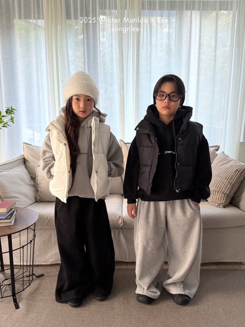 Matilda & Lee - Korean Children Fashion - #kidsshorts - Wellon Padded Vest - 9