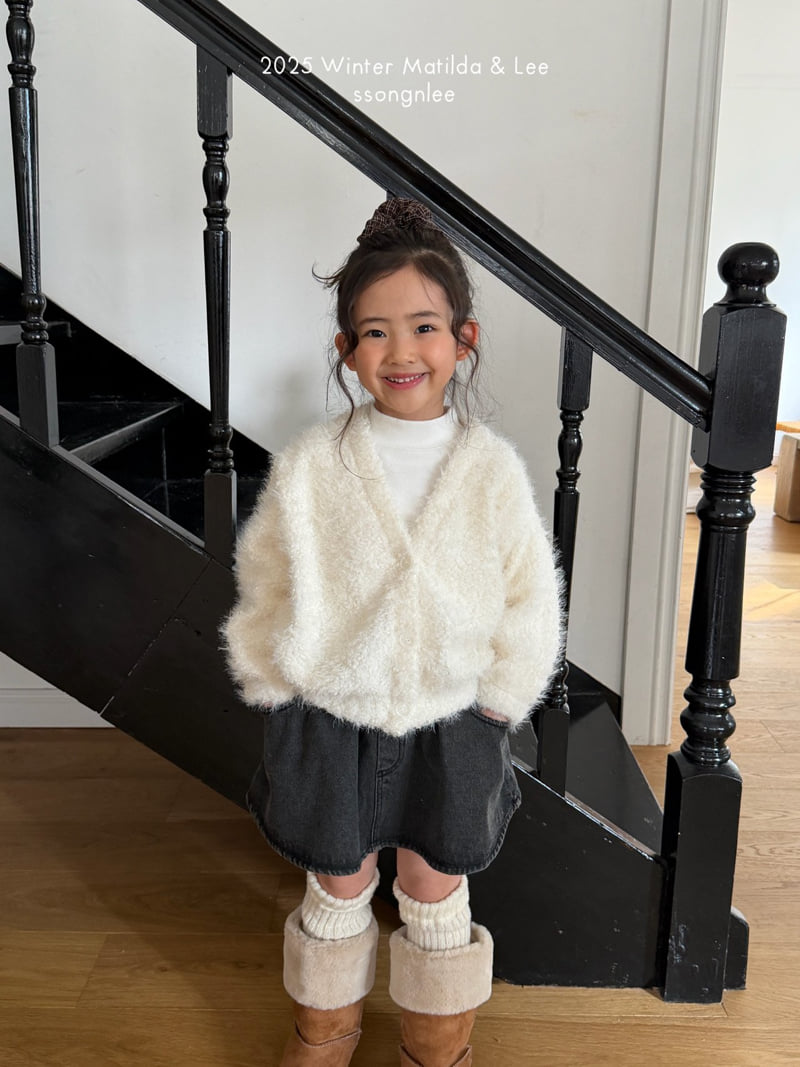 Matilda & Lee - Korean Children Fashion - #kidsshorts - Bouclé Cardigan - 3