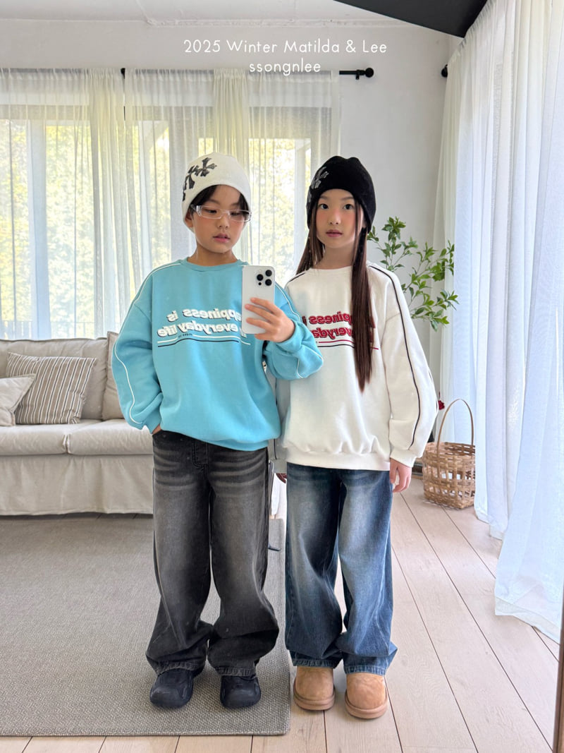 Matilda & Lee - Korean Children Fashion - #kidsstore - Every Happy Sweatshirt - 11
