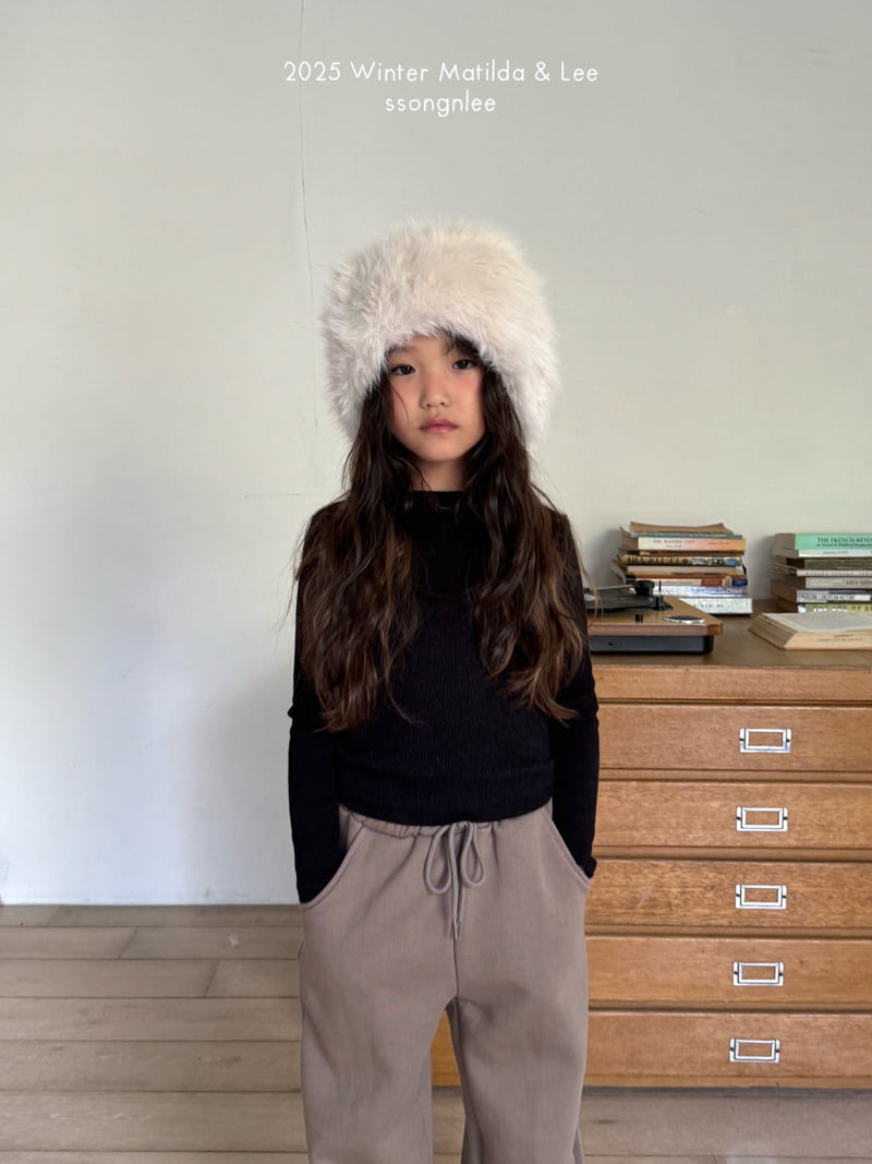 Matilda & Lee - Korean Children Fashion - #kidsstore - Winter Basic Tee - 9