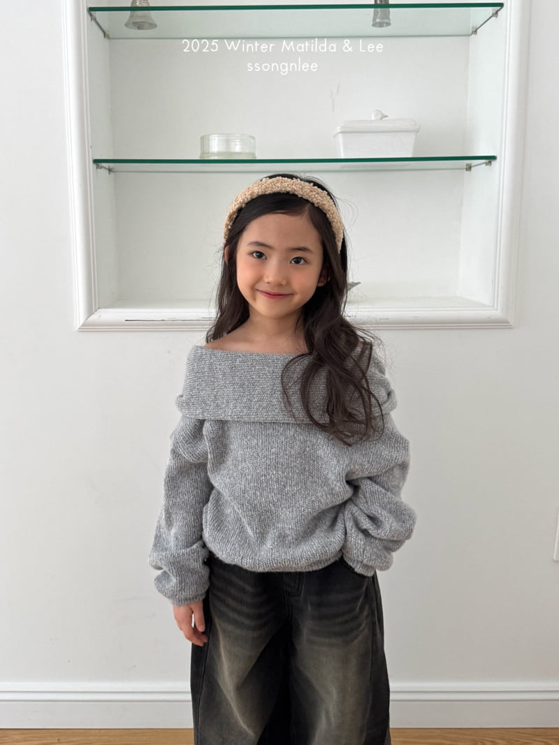 Matilda & Lee - Korean Children Fashion - #kidsstore - Hood Off Knit - 7