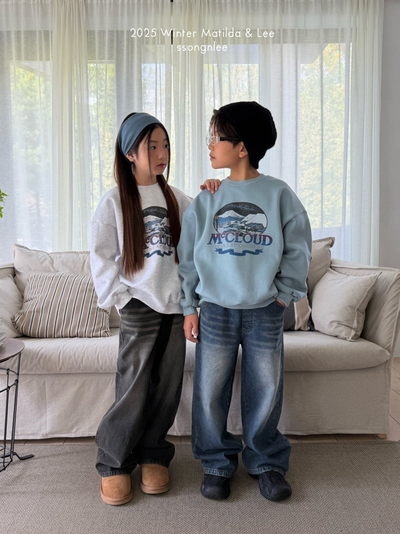 Matilda & Lee - Korean Children Fashion - #kidsshorts - McCloud Sweatshirt - 4