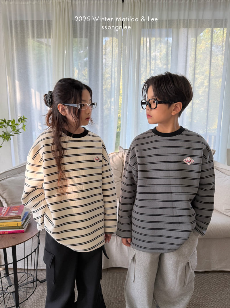 Matilda & Lee - Korean Children Fashion - #kidsstore - Fair Label Stripe Tee - 8