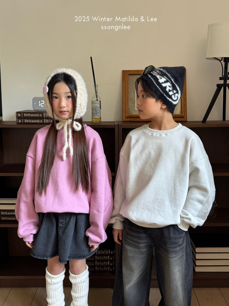 Matilda & Lee - Korean Children Fashion - #kidsshorts - Need Cutting Sweatshirt - 4
