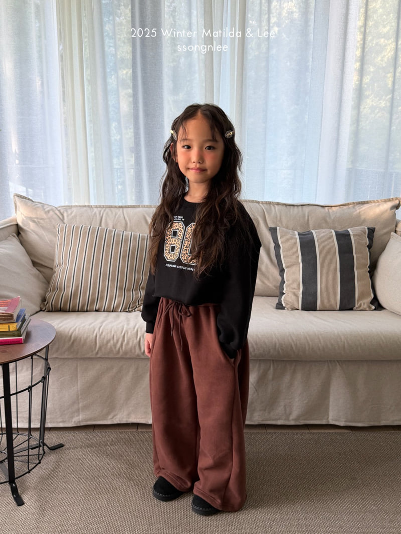 Matilda & Lee - Korean Children Fashion - #kidsstore - Wide Line String Pants - 6