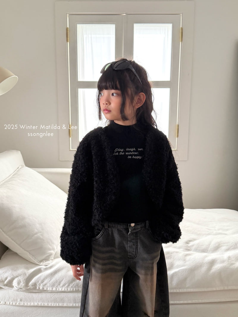 Matilda & Lee - Korean Children Fashion - #kidzfashiontrend - Fuzzy Bolero - 9