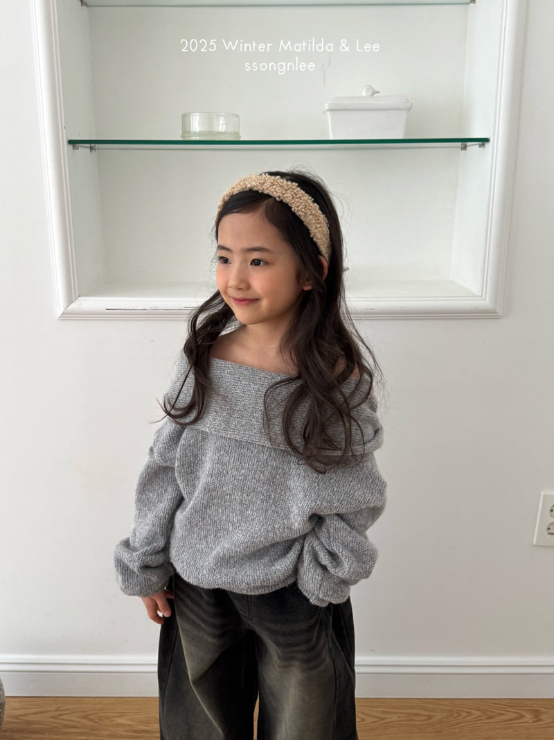 Matilda & Lee - Korean Children Fashion - #kidzfashiontrend - Hood Off Knit - 8