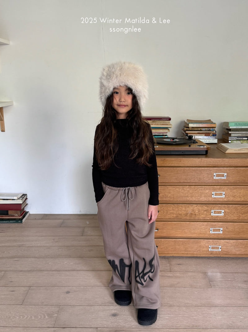 Matilda & Lee - Korean Children Fashion - #kidzfashiontrend - Graphic Pants - 10