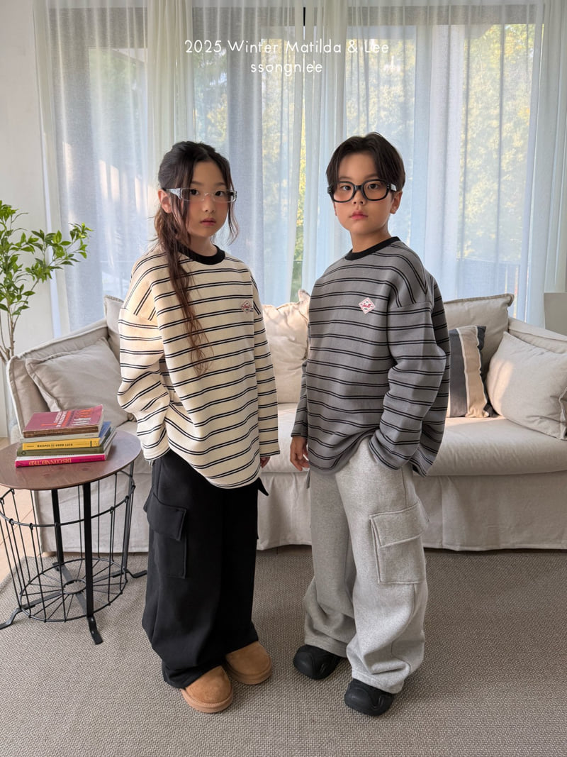 Matilda & Lee - Korean Children Fashion - #kidzfashiontrend - Fair Label Stripe Tee - 9