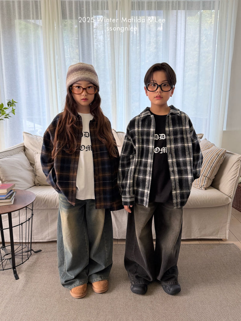 Matilda & Lee - Korean Children Fashion - #kidzfashiontrend - Winter Maxi Wide Pants - 7