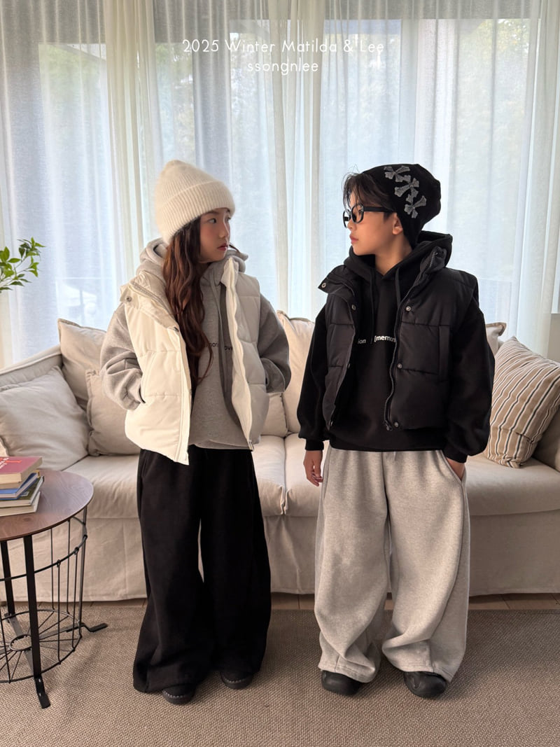Matilda & Lee - Korean Children Fashion - #kidzfashiontrend - Wellon Padded Vest - 11