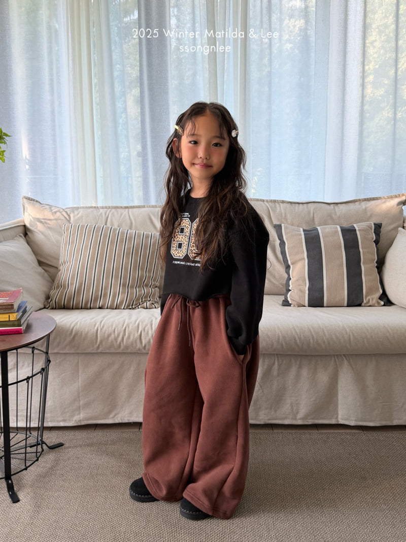 Matilda & Lee - Korean Children Fashion - #kidzfashiontrend - Wide Line String Pants - 7