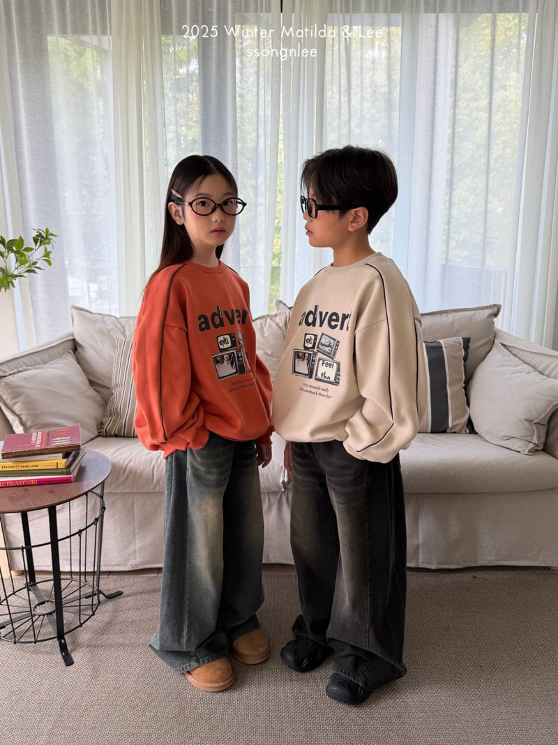 Matilda & Lee - Korean Children Fashion - #kidzfashiontrend - Edivert Sweatshirt - 6