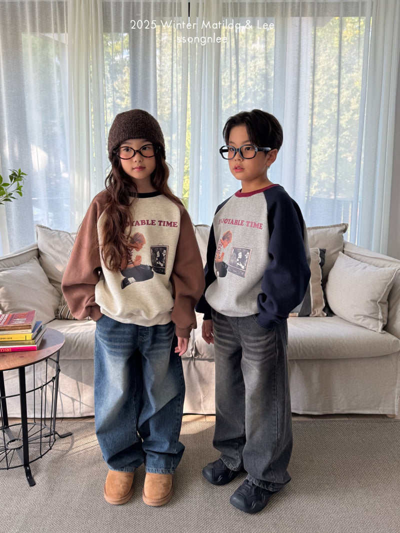Matilda & Lee - Korean Children Fashion - #kidzfashiontrend - Enjoyable Sweatshirt - 3