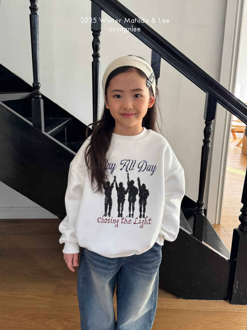 Matilda & Lee - Korean Children Fashion - #littlefashionista - All Day Sweatshirt