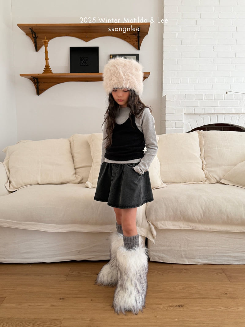 Matilda & Lee - Korean Children Fashion - #littlefashionista - Winter Basic Tee - 12