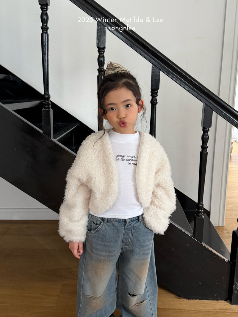 Matilda & Lee - Korean Children Fashion - #littlefashionista - Fuzzy Bolero - 11