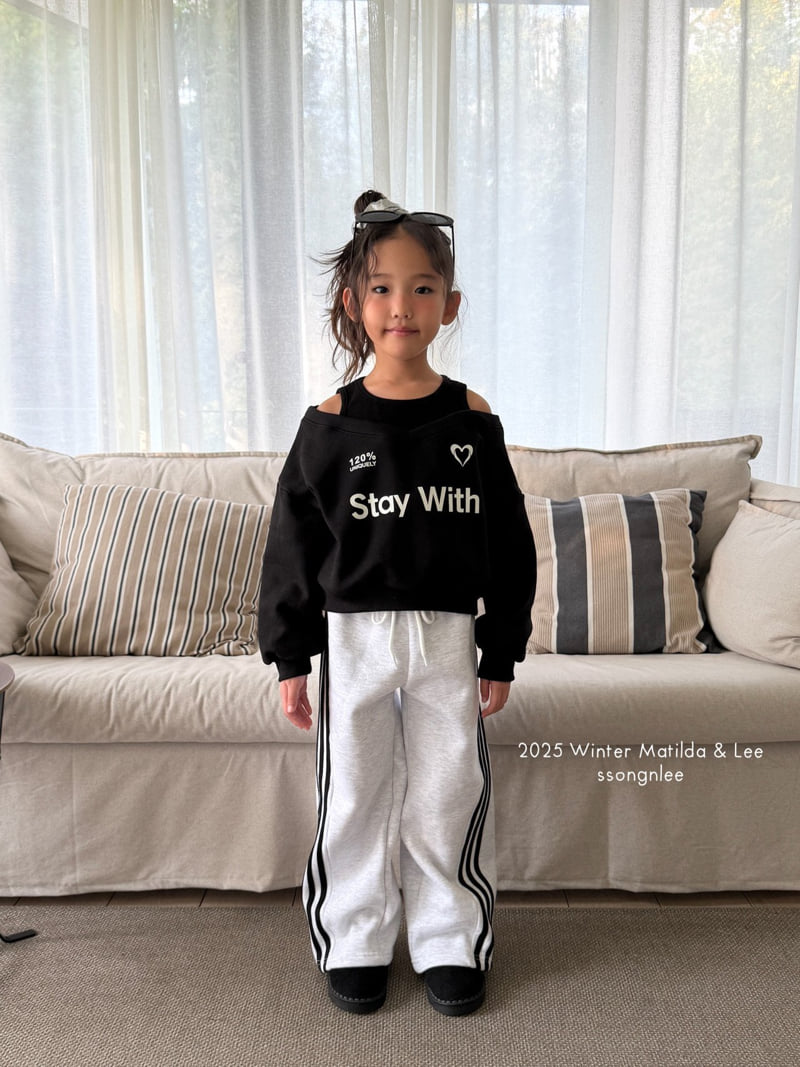 Matilda & Lee - Korean Children Fashion - #littlefashionista - Triple Line Pants - 5