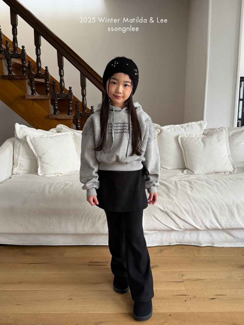 Matilda & Lee - Korean Children Fashion - #littlefashionista - Bootcut Wrap Skirt - 5