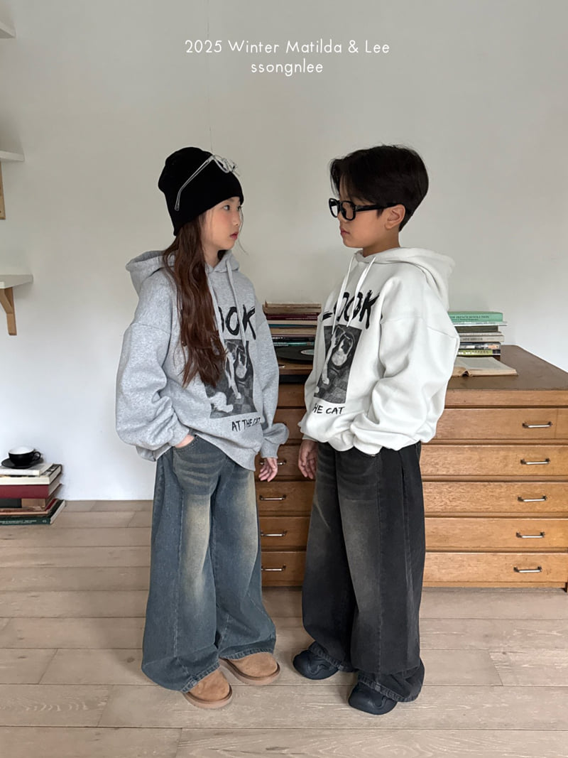 Matilda & Lee - Korean Children Fashion - #littlefashionista - Look the Cat Hoodie - 5