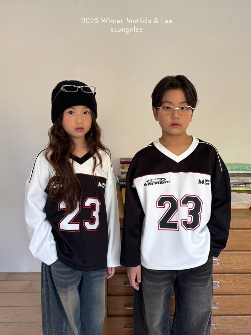 Matilda & Lee - Korean Children Fashion - #littlefashionista - 23 V Jersey Sweatshirt