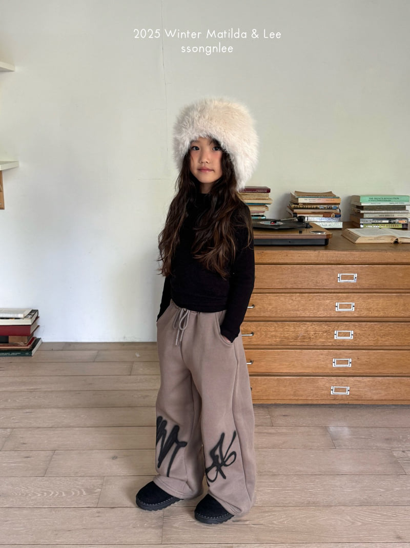 Matilda & Lee - Korean Children Fashion - #littlefashionista - Graphic Pants - 12