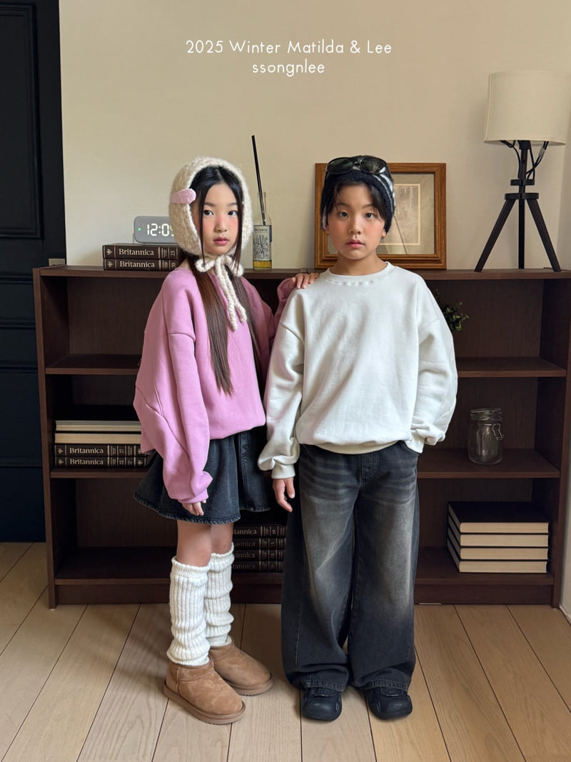 Matilda & Lee - Korean Children Fashion - #littlefashionista - Need Cutting Sweatshirt - 7