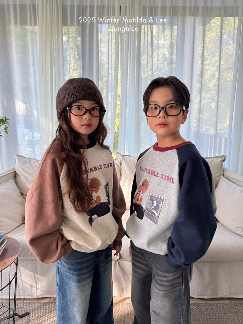 Matilda & Lee - Korean Children Fashion - #littlefashionista - Enjoyable Sweatshirt - 5