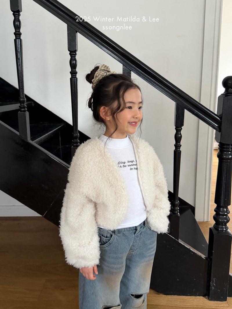 Matilda & Lee - Korean Children Fashion - #magicofchildhood - Fuzzy Bolero - 12