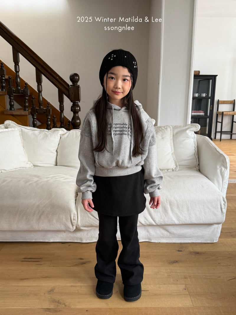 Matilda & Lee - Korean Children Fashion - #magicofchildhood - Knit Layered Hoodie - 7