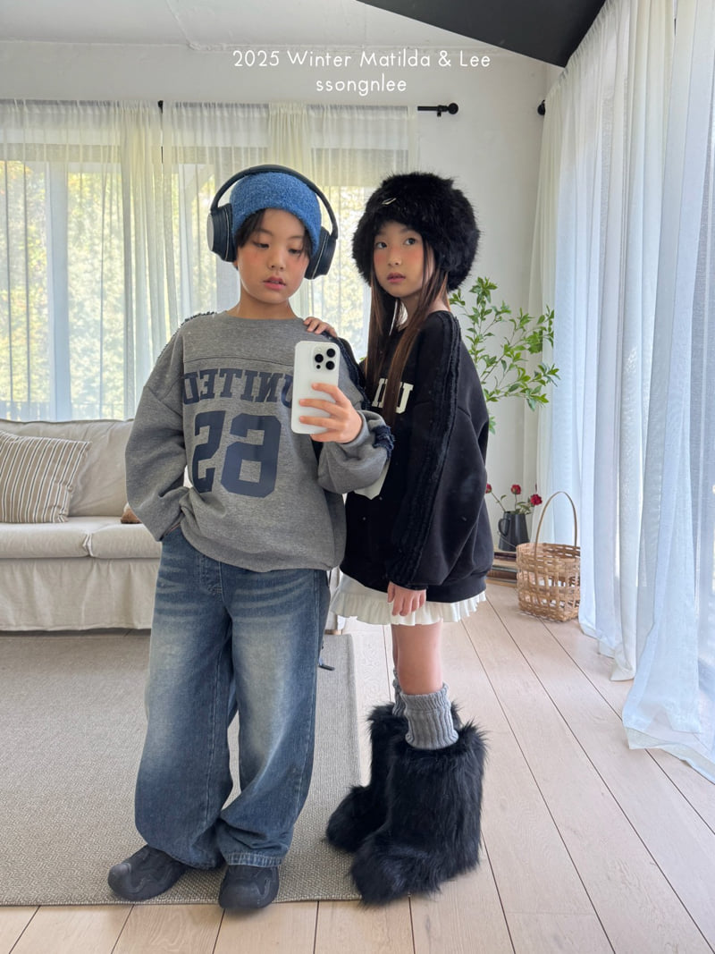 Matilda & Lee - Korean Children Fashion - #magicofchildhood - 65 Line Sweatshirt - 3