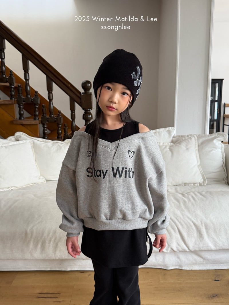 Matilda & Lee - Korean Children Fashion - #magicofchildhood - With Slit Sweatshirt - 7