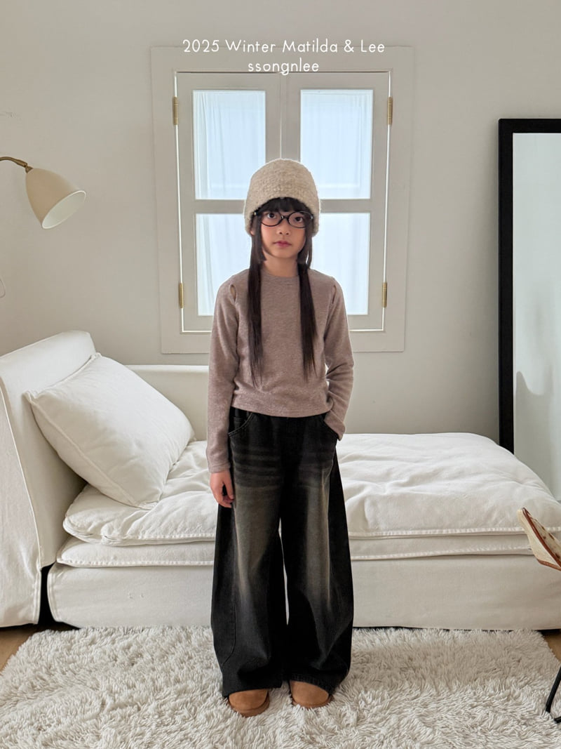 Matilda & Lee - Korean Children Fashion - #littlefashionista - Mild Slit Knit - 4