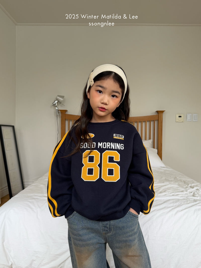 Matilda & Lee - Korean Children Fashion - #magicofchildhood - Retro 86 Sweatshirt