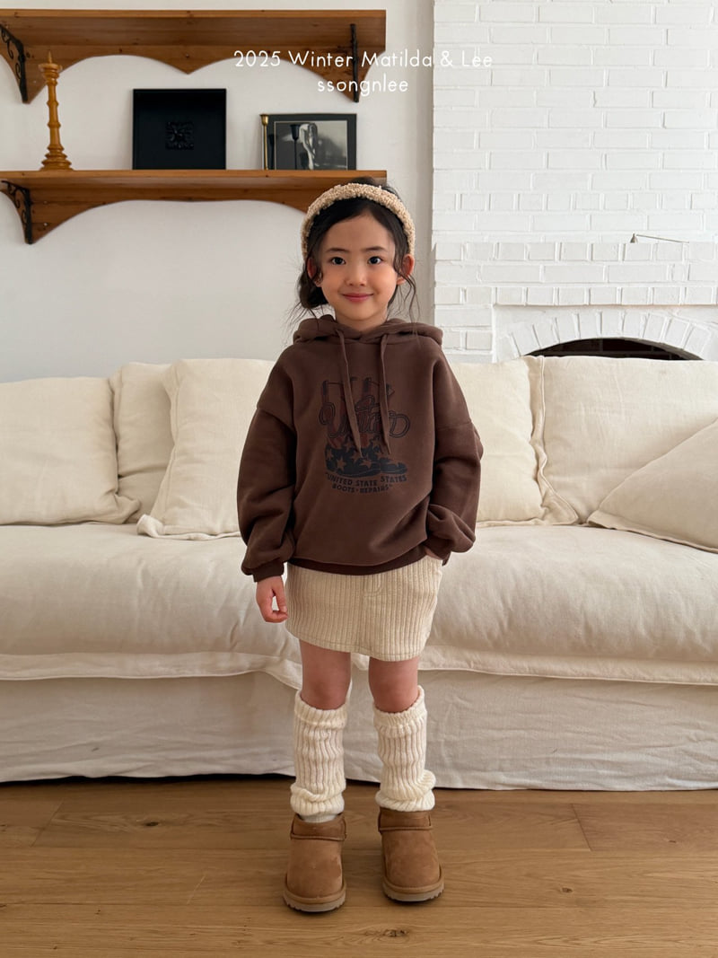 Matilda & Lee - Korean Children Fashion - #minifashionista - Corduroy Skirt
