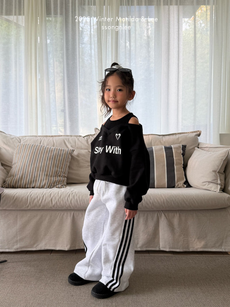 Matilda & Lee - Korean Children Fashion - #minifashionista - Triple Line Pants - 7