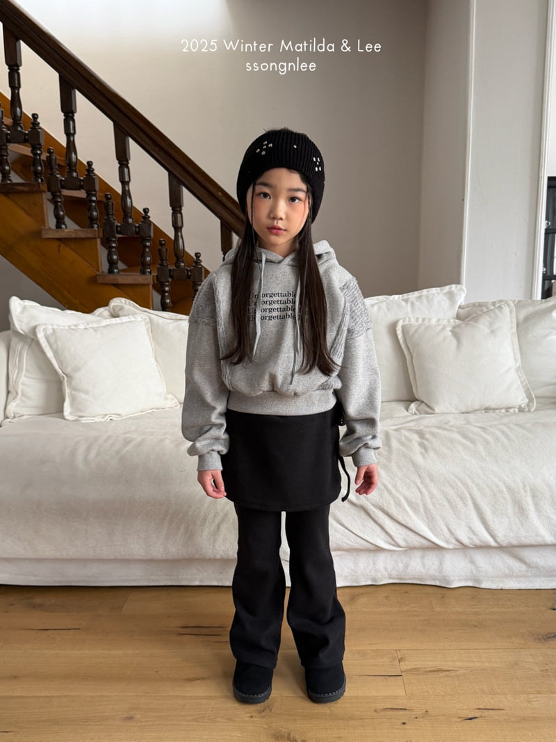 Matilda & Lee - Korean Children Fashion - #minifashionista - Bootcut Wrap Skirt - 7
