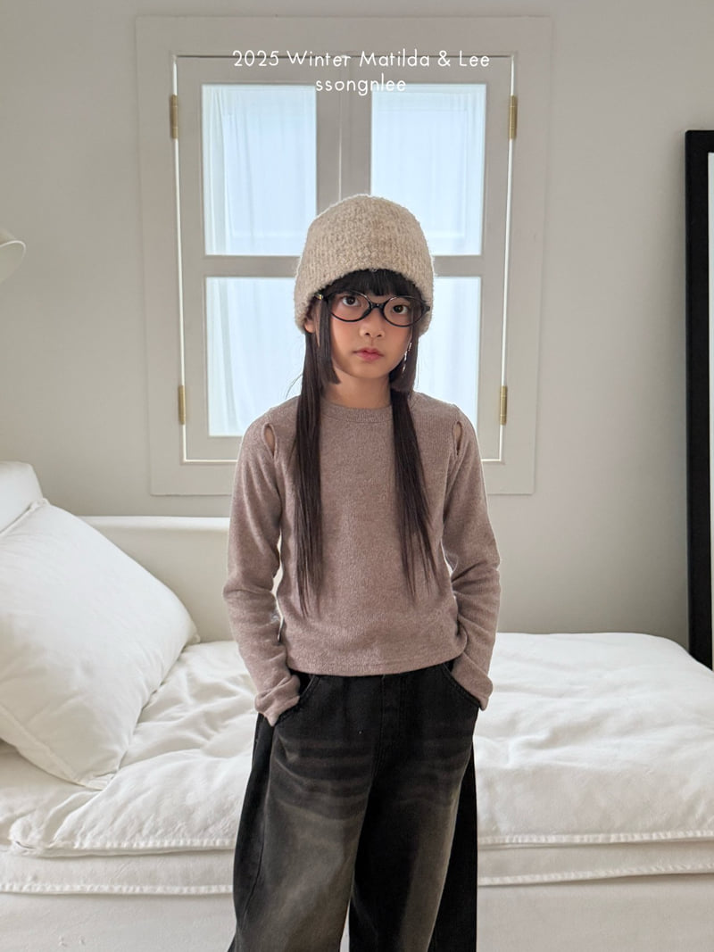 Matilda & Lee - Korean Children Fashion - #minifashionista - Mild Slit Knit - 5
