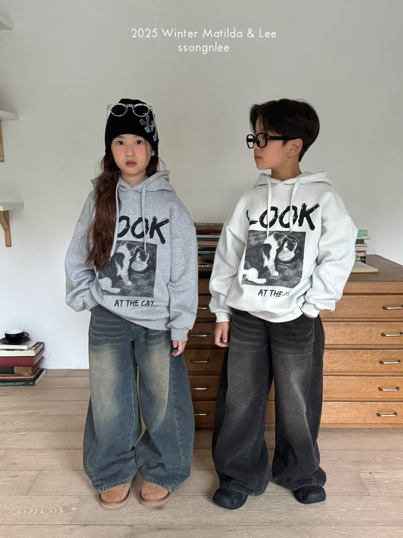 Matilda & Lee - Korean Children Fashion - #minifashionista - Look the Cat Hoodie - 7
