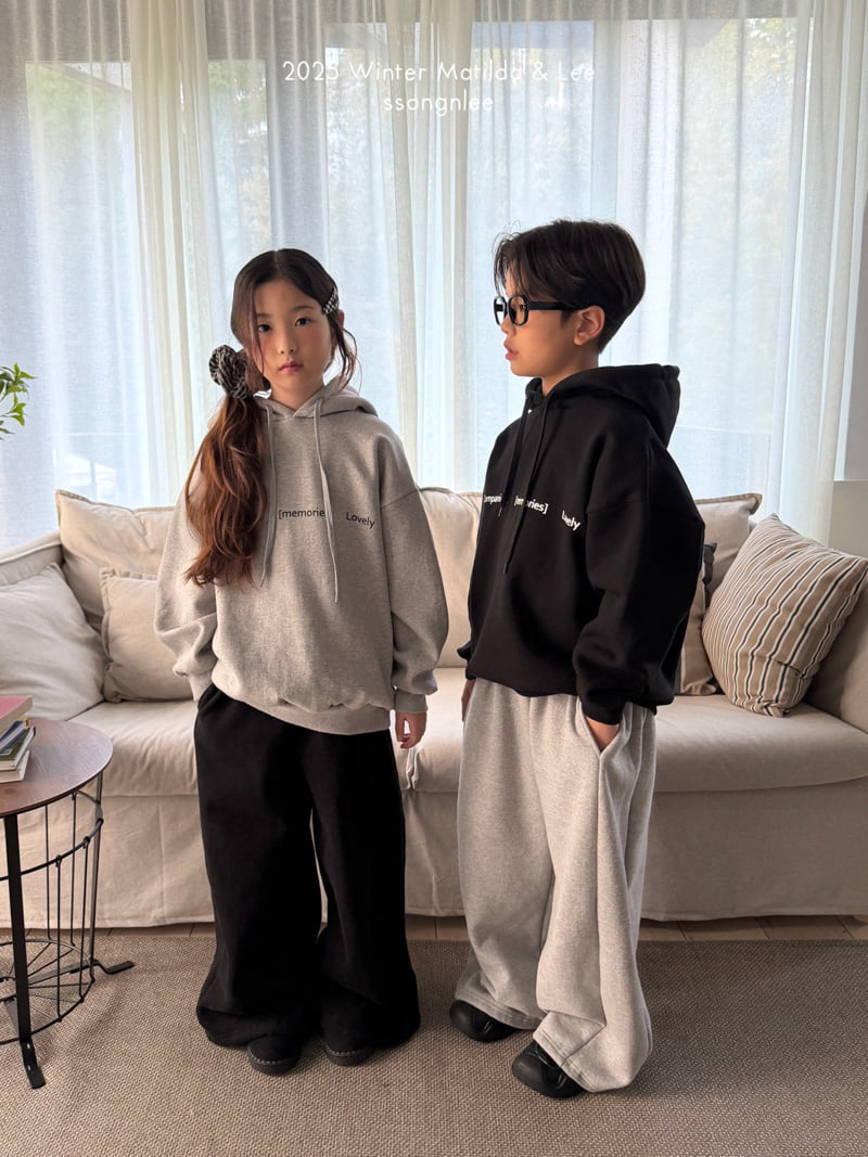 Matilda & Lee - Korean Children Fashion - #minifashionista - Wide Line String Pants - 11
