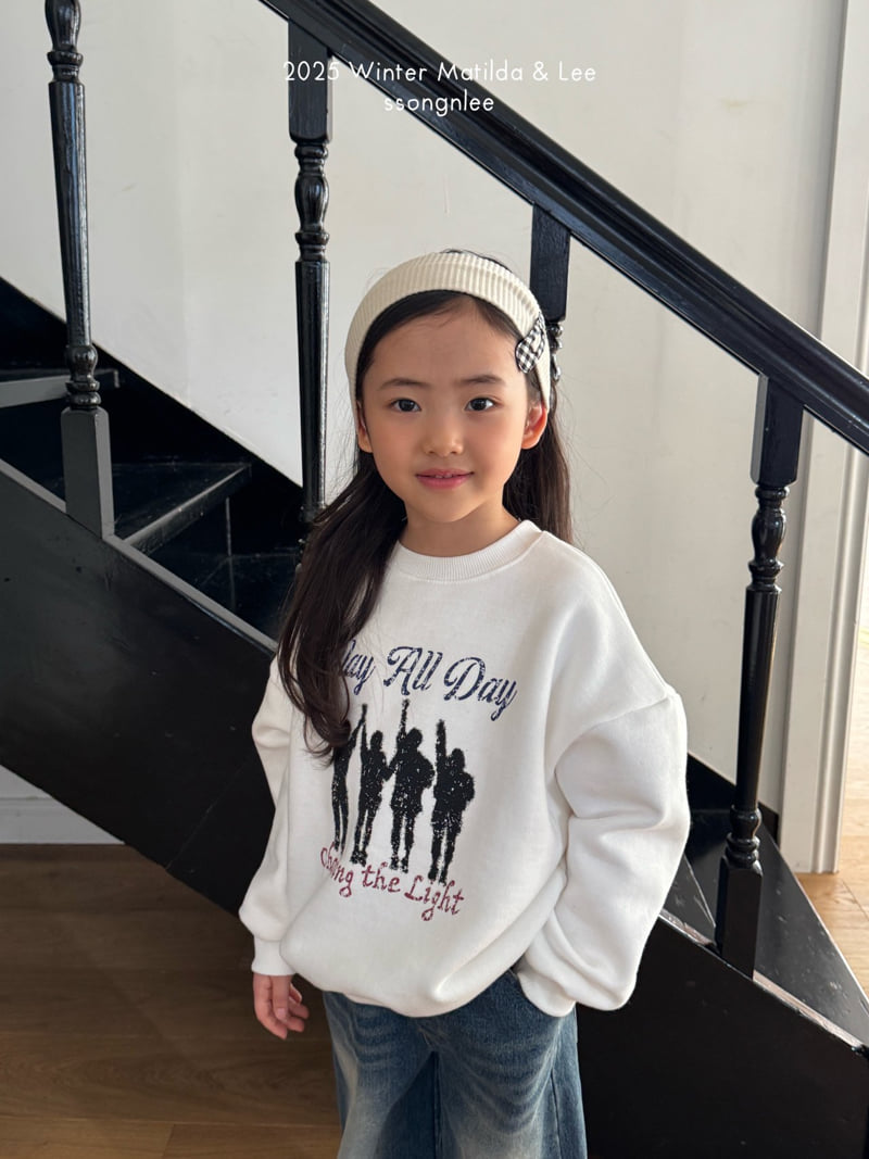 Matilda & Lee - Korean Children Fashion - #minifashionista - All Day Sweatshirt - 4