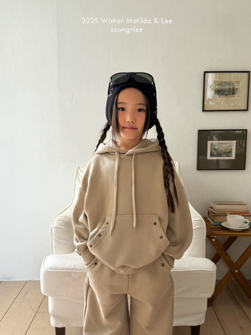 Matilda & Lee - Korean Children Fashion - #prettylittlegirls - Eyelet Pig Hoodie - 3