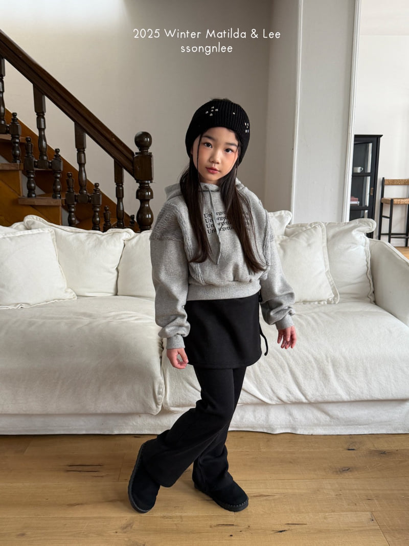 Matilda & Lee - Korean Children Fashion - #prettylittlegirls - Bootcut Wrap Skirt - 8