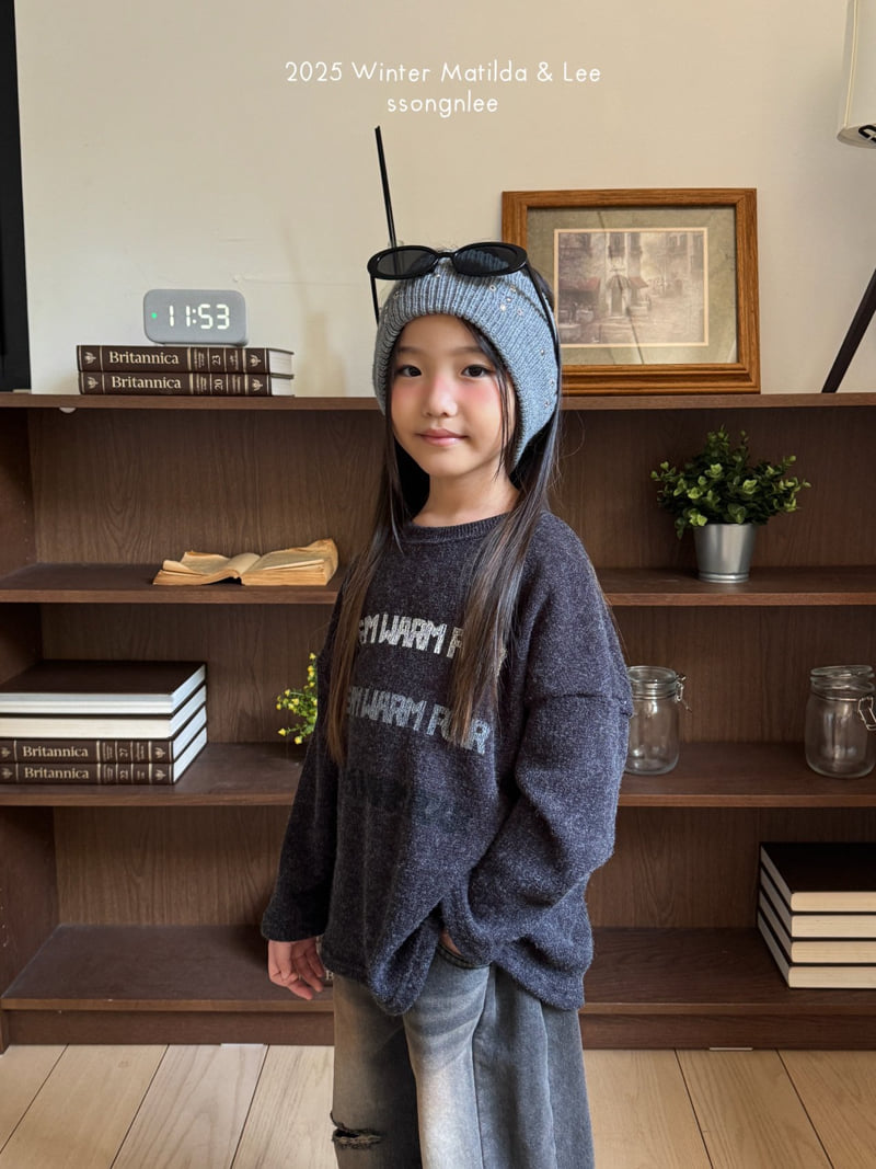 Matilda & Lee - Korean Children Fashion - #prettylittlegirls - Warm Mood Knit - 3