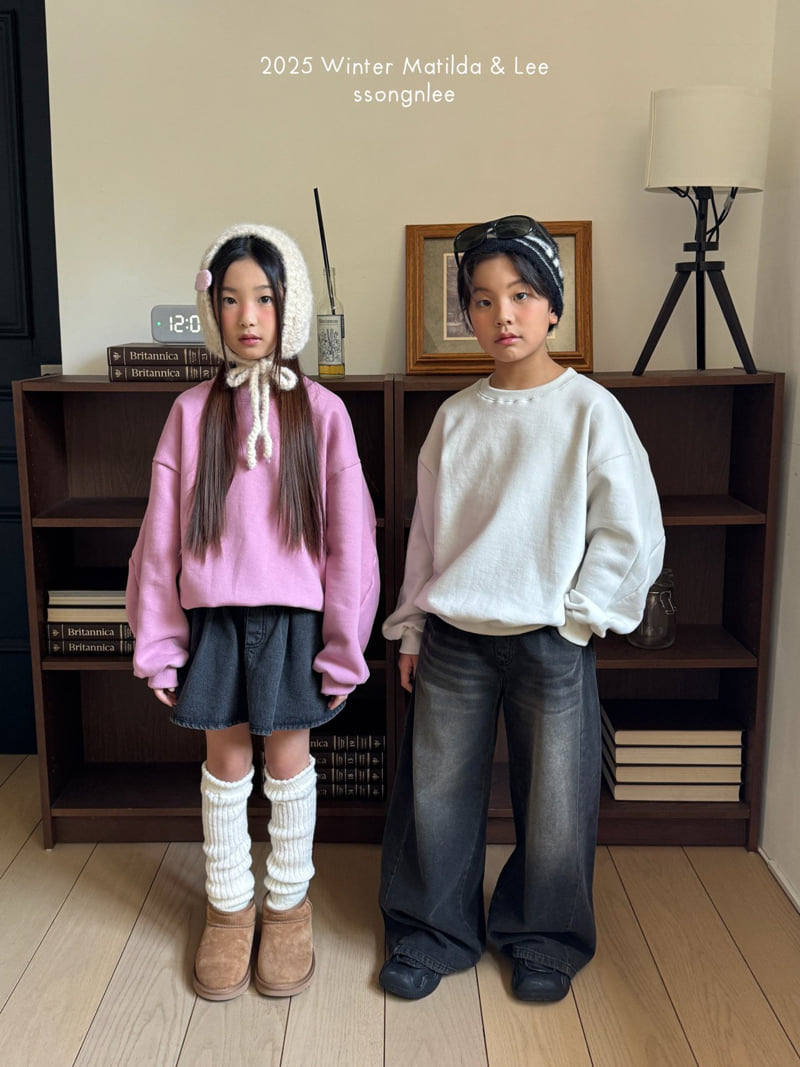 Matilda & Lee - Korean Children Fashion - #prettylittlegirls - Need Cutting Sweatshirt - 10