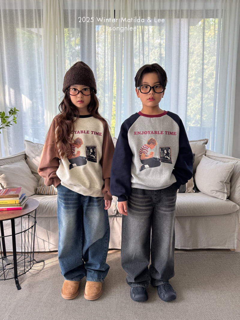 Matilda & Lee - Korean Children Fashion - #prettylittlegirls - Enjoyable Sweatshirt - 8